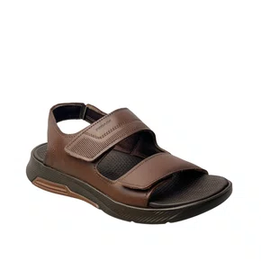 Sandália Pegada Masculino Pinhão Couro