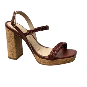 Sandália Ramarim Feminina Rum Salto Bloco 