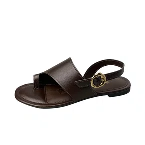 Sandália Rasteirinha Dakota Feminina Ristretto Fecho Fivela