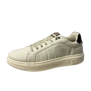 Sapatênis Ferracini Masculino Off White Couro 