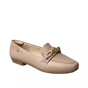 Sapatilha Santinelli Feminina Antique Ferragem Dourada