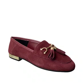 Sapatilha Santinelli Feminina Cabernet Couro