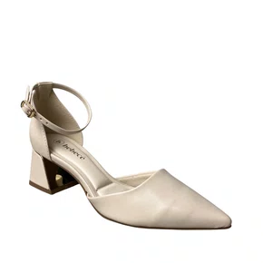 Sapato Bebecê Feminino Aveia Fecho Fivela