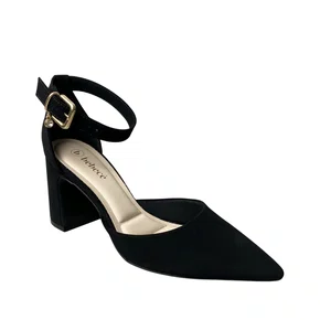 Sapato Bebecê Feminino Preto Fecho Fivela