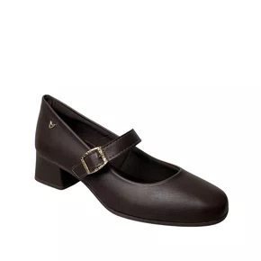 Sapato Mississipi Feminino Café Fecho Fivela 