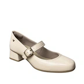 Sapato Mississipi Feminino Latte Fecho Fivela 