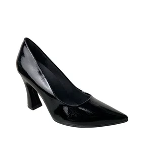 Sapato Piccadilly Feminina Preto Bico Fino 