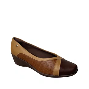 Sapato Piccadilly Feminino Mascavo Calce Fácil 
