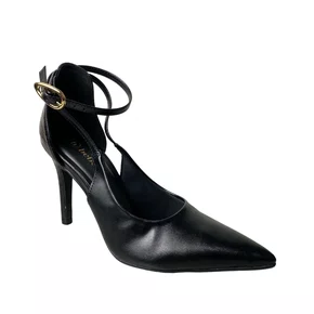 Scarpin Bebecê Feminino Preto Bico Fino 