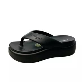 Tamanco Piccadilly Feminino Preto Marshmallow 