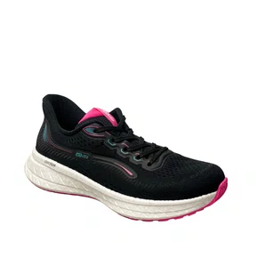 Tênis Actvitta Feminino Preto Cadarço 