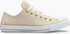 Tênis All Star Femnino Bege Fechamento Cadarço 