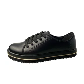 Tênis Beira Rio Feminino Preto Brilho 