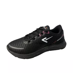 Tênis Box 200 Feminino Preto Fechamento Cadarço 