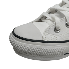 Tênis Converse All Star Branco Couro Plataforma - Berti Maria