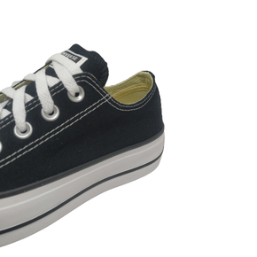 Tênis converse all star lona preto e branco - R$ 149.90, cor Preto (casual,  de borracha) #22440, compre agora