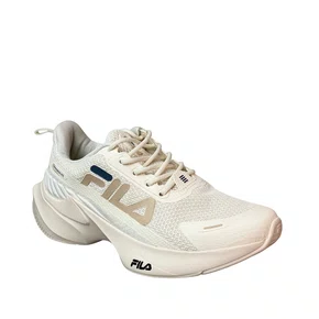 Tênis Fila Feminino Bege Progress Lite Cadarço 