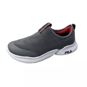 Tênis Fila Infantil Masculino Grafite Funny Calce Fácil 