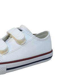 Tênis Converse All Star Branco Couro Plataforma - Berti Maria