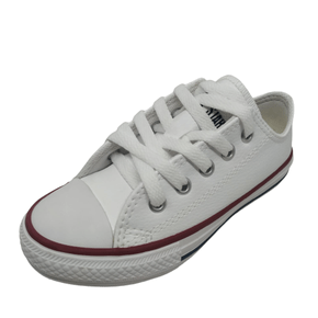 Tênis Infantil Converse All Star Chuck Taylor Branco Couro