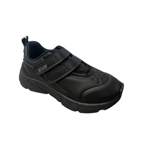 Tênis Kidy Infantil Masculino Preto Calce Fácil 