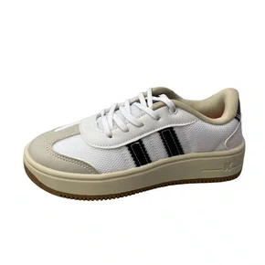 Tênis Kidy Masculino Infantil Branco Cadarço 