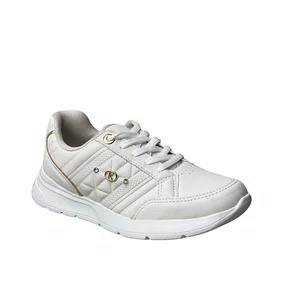 Tênis Kolosh Feminino White Cadarço 