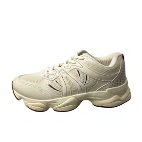 Tênis Logus Masculino Champanhe Fechamento cadarço 