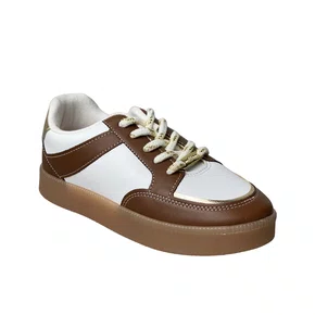 Tênis Molekinha Infantil Feminina Branco Cadarço