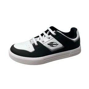 Tênis Mormai Infantil Masculino Black Wht Fechamento Cadarço 