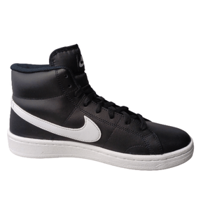 Nike mid best sale tops black