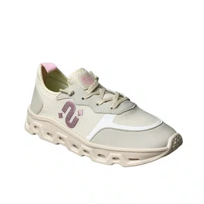 Tênis Novo Pé Infantil Feminino Off White Cadarço 