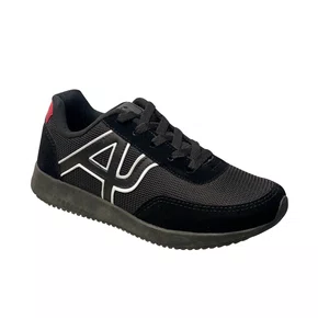 Tênis Onity Masculino Preto Fechamento cadarço 