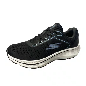 Tênis Skechers Feminino Preto Fechamento Cadarço 