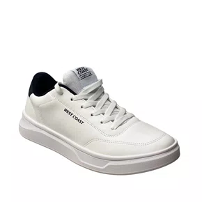 Tênis West Coast Masculino White Cadarço 