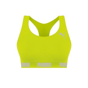 Top Puma Sem Costura Verde Neon