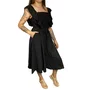 Bermuda Facinelli Feminina Preto Brilho
