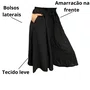 Bermuda Facinelli Feminina Preto Brilho