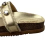 Birken Beira Rio Feminina Dourado