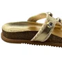 Birken Beira Rio Feminina Dourado