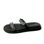 Birken Beira Rio Feminina Preta Cristal 