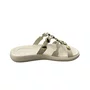 Birken Moleca Feminina Branco Off Ferragens Douradas 