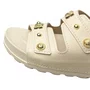 Birken Moleca Feminina Branco Off Ferragens Douradas 