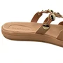 Birken Moleca Feminina Nude Ferragens Douradas 