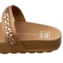 Birken Moleca Feminina Nude Tira Cravejada 