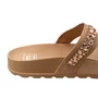 Birken Moleca Feminina Nude Tira Cravejada 
