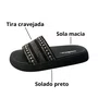Birken Moleca Feminina Preta Tira Cravejada 