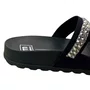 Birken Moleca Feminina Preto Tira Cravejada 