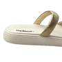 Birken Moleca Feminino Branco Dourado