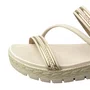 Birken Moleca Feminino Branco Off Dourado 